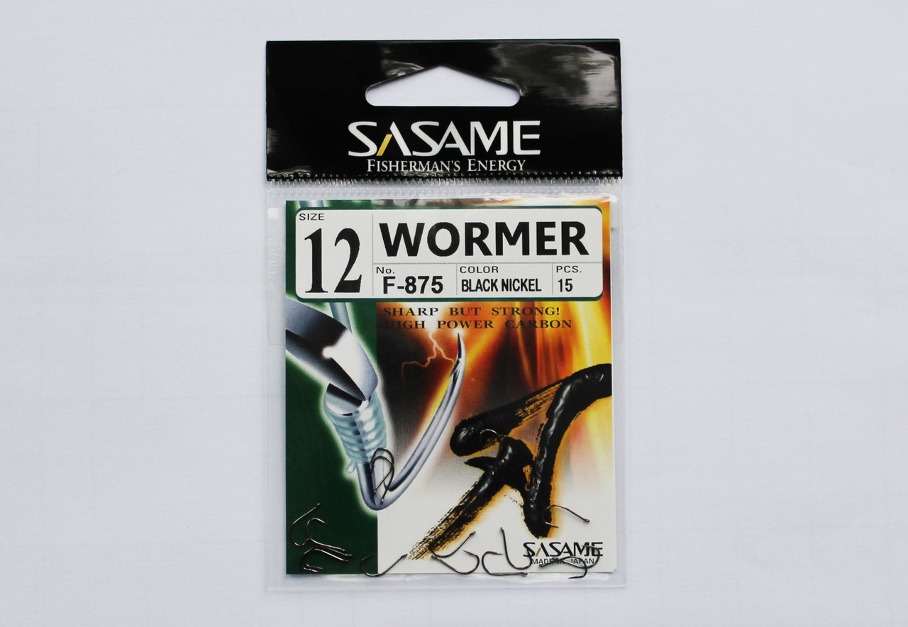 Крючки "SASAME" Wormer F-875 №12 - фото 1 - id-p180711232
