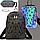 Светящийся неоновый  рюкзак Хамелеон БаоБао, фото 9