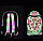 Светящийся неоновый  рюкзак Хамелеон БаоБао, фото 2