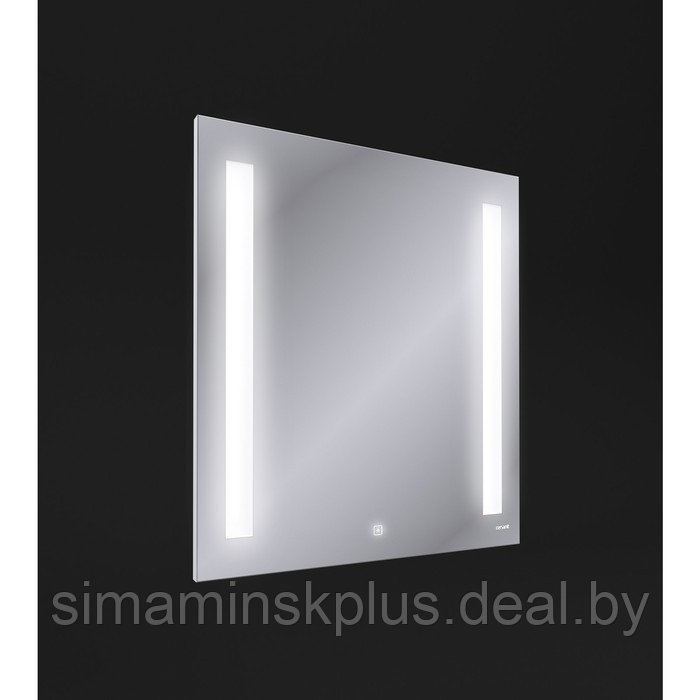 Зеркало Cersanit LED 020 BASE, 70 x 80 см, с подсветкой - фото 2 - id-p180718490