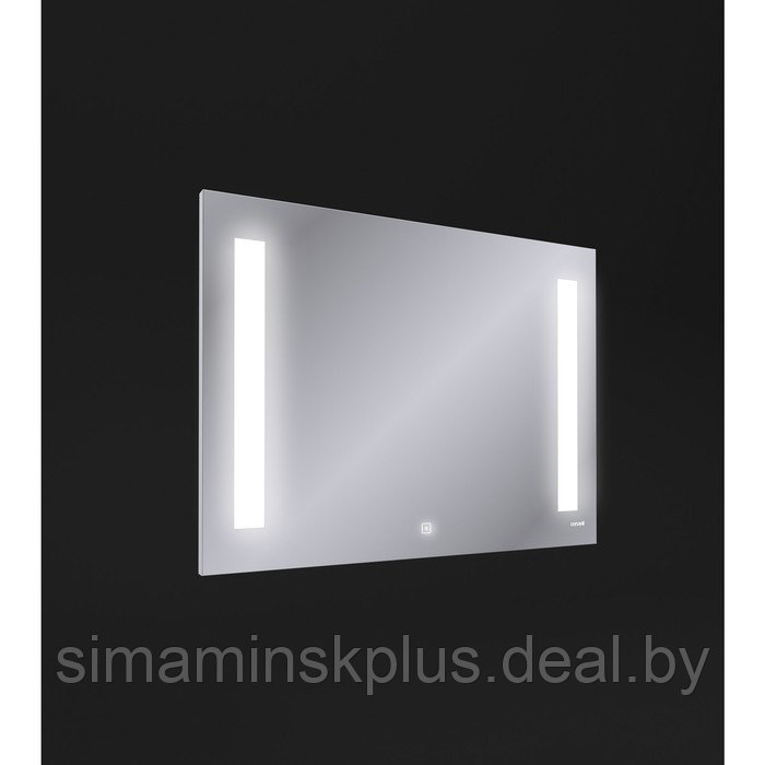 Зеркало Cersanit LED 020 BASE 80 x 60 см, с подсветкой - фото 3 - id-p180718491