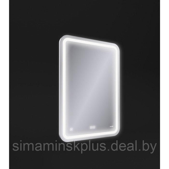 Зеркало Cersanit LED 050 DESIGN PRO, 55 x 80, с подсветкой, антизапотевание - фото 2 - id-p180718498