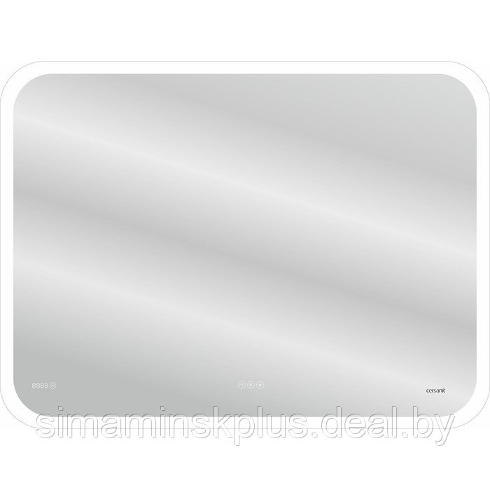 Зеркало Cersanit LED 070 DESIGN PRO 100 × 70, с подсветкой, сенсор, антизапотевание - фото 1 - id-p180718507