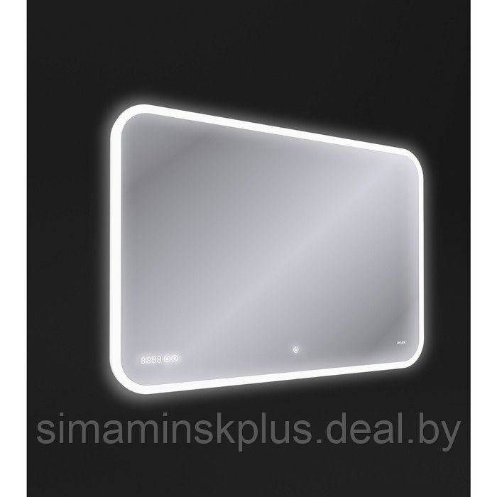 Зеркало Cersanit LED 070 DESIGN PRO 100 × 70, с подсветкой, сенсор, антизапотевание - фото 2 - id-p180718507