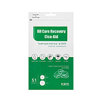 Наклейки-патчи от прыщей PURITO spot patch, All Care Recovery Cica-Aid, 15-18 шт