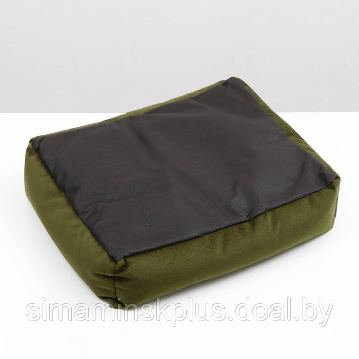 Лежанка "Z", 53 х 44 х 11 см, зелёная, мебельная ткань - фото 4 - id-p180718971
