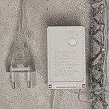 Светодиодная фигура «Олень с санями серебристый», олень: 50 × 85 × 18 см, сани: 70 × 43 × 22 см, металл, 220, фото 5