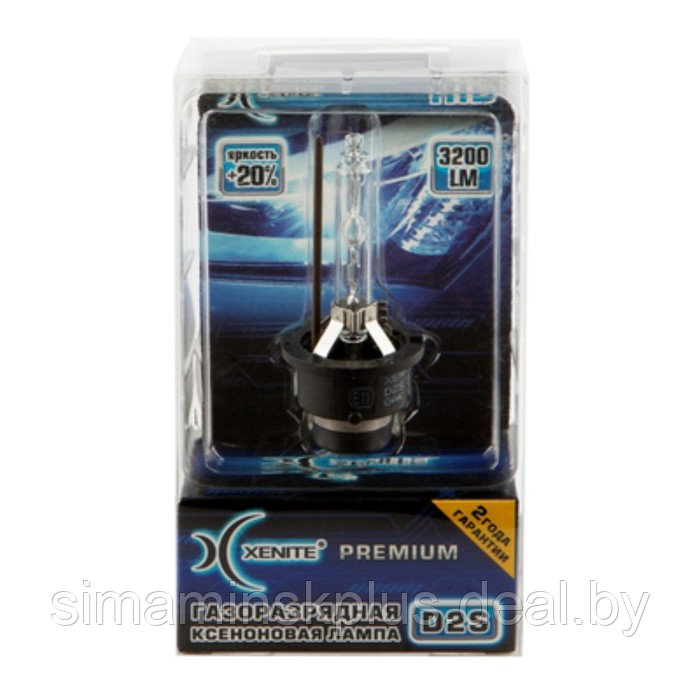 Лампа ксеноновая Xenite Premium D2S (4300K) (Яркость +20%) - фото 2 - id-p180719145