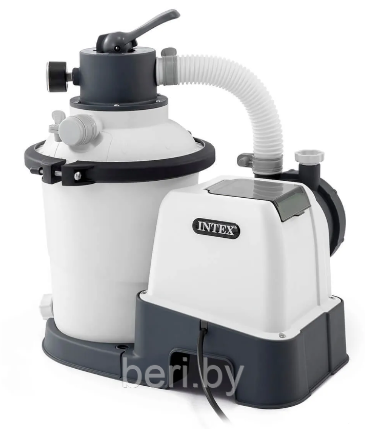 INTEX 26642 Песочный фильтр-насос Intex Sand Filter Pump, 2000 л/ч, интекс - фото 2 - id-p180721373