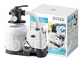 INTEX 26642 Песочный фильтр-насос Intex Sand Filter Pump, 2000 л/ч, интекс