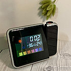 Часы - метеостанция  с будильником и проектором времени Jetix, фото 4