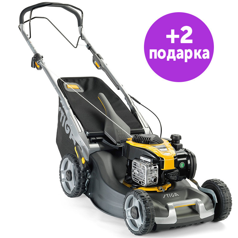 Газонокосилка бензиновая Stiga TWINCLIP 50 S B - фото 1 - id-p180732440