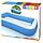 INTEX 57180NP Надувной бассейн Intex Swim Center Family (203x152x48), сливной клапан, 2 камеры, интекс, фото 4