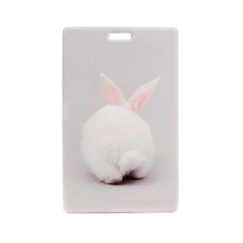 Чехол для магнитной карты "Белый кролик" - фото 1 - id-p180748612