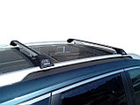 Багажник Tourmaline V1 серебристый на рейлинги Audi A4 B5, универсал, 1996-2001, фото 7