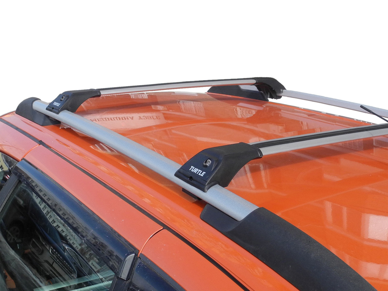 Багажник Tourmaline V1 серебристый на рейлинги Dacia Sandero Stepway, хэтчбек, 2009-…