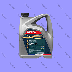 ARECA F6003 5W40 - 5 литров — Синтетическое моторное масло — Бензиновое-Дизельное