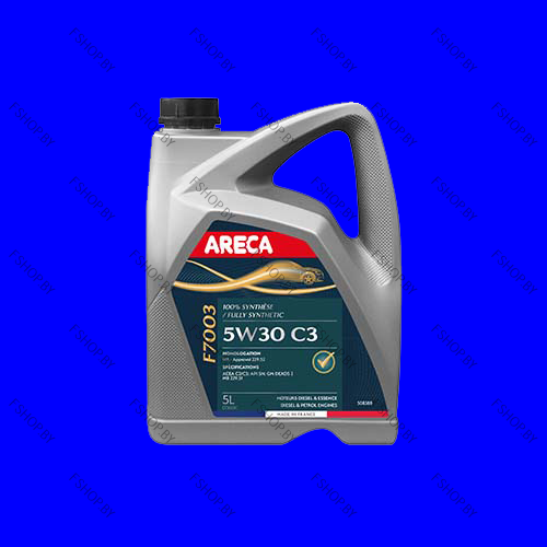 ARECA F7003 5W30 - 5 литров Синтетическое моторное масло Бензиновое-Дизельное - фото 1 - id-p180583755