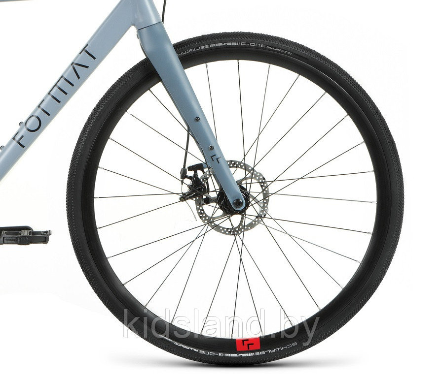 Велосипед Format 2323 700С (синя-серый матовый) - фото 5 - id-p180749744