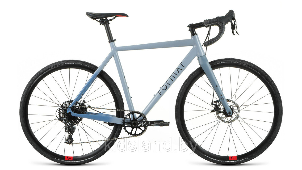 Велосипед Format 2323 700С (синя-серый матовый) - фото 1 - id-p180749744