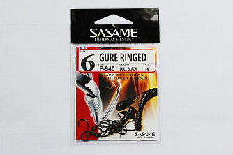 Крючки "SASAME" Gure Ringed F-940 №6