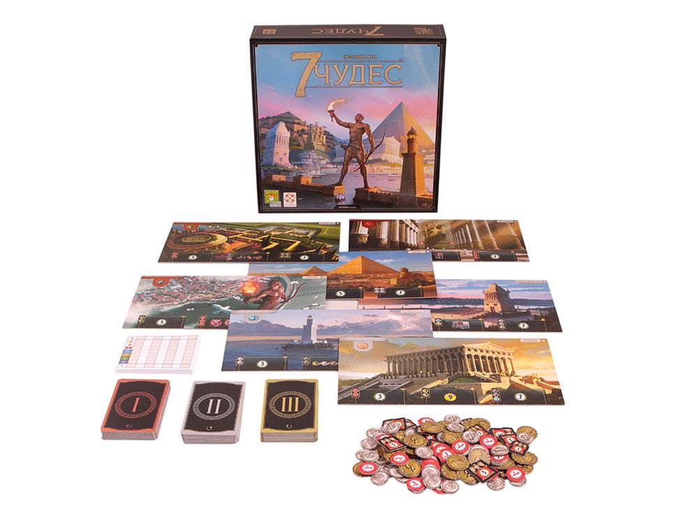 Настольная игра 7 чудес (7 Wonders). Новое издание. Компания Стиль Жизни - фото 2 - id-p180750158