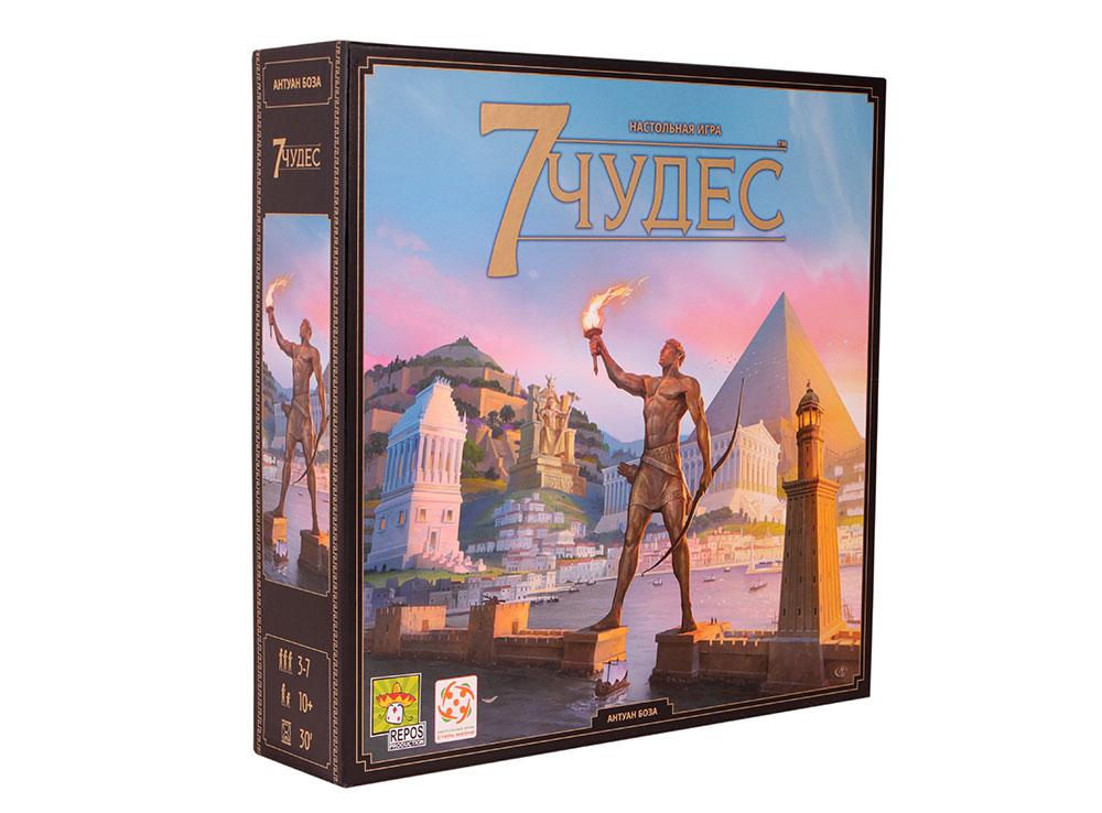 Настольная игра 7 чудес (7 Wonders). Новое издание. Компания Стиль Жизни - фото 1 - id-p180750158