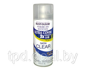 Лак American Accents Clear Top Coat,RUST-OLEUM® (финишный матовый для всех эффектов) - фото 1 - id-p3420201