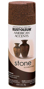 Декоративная краска  American Accents Stone Spray Paint, RUST-OLEUM® (с эффектом природного камня)