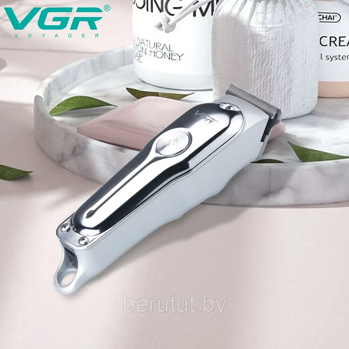Беспроводной триммер для бороды и усов VGR V-071 Professional Hair Trimmer / Машинка для стрижки волос - фото 9 - id-p174345141