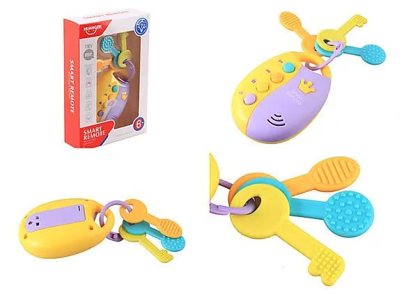 Детские ключи музыкальный брелок, развивающая музыкальная игрушка HE8026 - фото 2 - id-p104993644