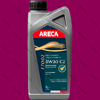 Масло моторное ARECA F7002 5W30 - 1 литр для Сааб Субару Вольво ГАЗ Альфа Ромео Ауди Крайслер Додж Фиат