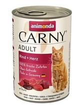 Консервы для кошек Animonda CARNY Adult говядина, сердце 400 гр (83720)