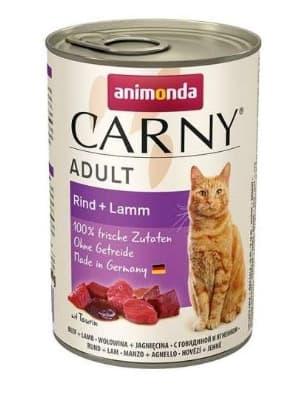 Консервы для кошек Animonda CARNY Adult говядина, ягненок 400 гр (83721)