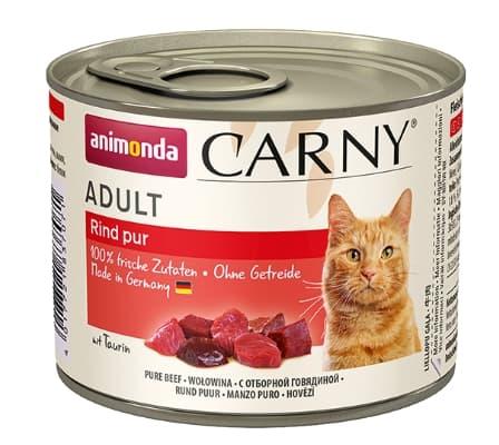 Консервы для кошек Animonda CARNY Adult говядина 200 гр (83707) - фото 1 - id-p120813679