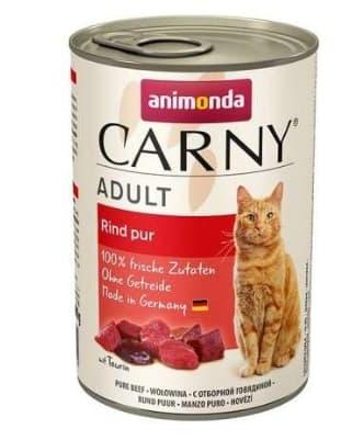 Консервы для кошек Animonda CARNY Adult говядина 400 гр (83723) - фото 1 - id-p120813680