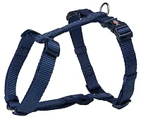 Шлея для собак "TRIXIE" "Premium H-harness" XS-S индиго (203213)