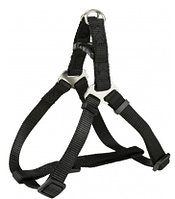 Шлея для собак "TRIXIE" "Premium Harness" S черный (204401)