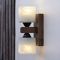 Двунаправленный настенный светильник из дерева STD Light