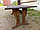 Стол садовый и банный из массива сосны "Кладно" 2 метра, фото 2