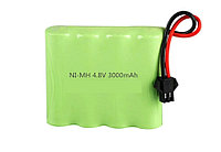 Аккумулятор AA, 4.8V, Ni-MH, 3000mAh (для радиоуправляемых игрушек)