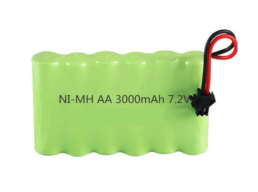 Аккумулятор AA, 7.2V, Ni-MH, 3000mAh (для радиоуправляемых игрушек)