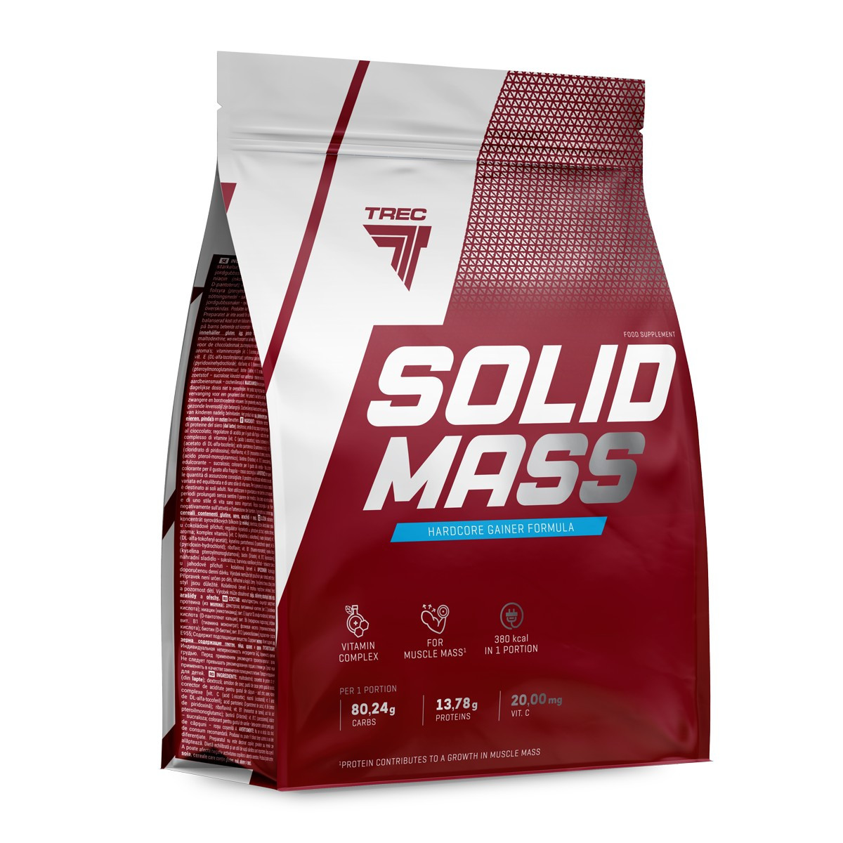 Гейнер TREC NUTRITION Гейнер Trec Nutrition Solid Mass 3000 гр - фото 1 - id-p180775573