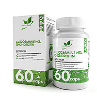 Для суставов и связок NaturalSupp Glucosamine Chondroitin MSM 60 капс