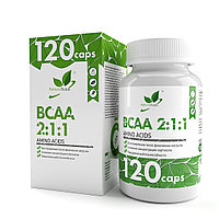 Аминокислоты и BCAA NaturalSupp ВСАА 120 капс