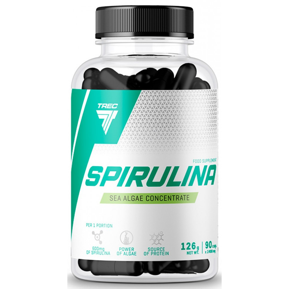 Специальные препараты TREC NUTRITION Spirulina 60 капс - фото 1 - id-p180775604