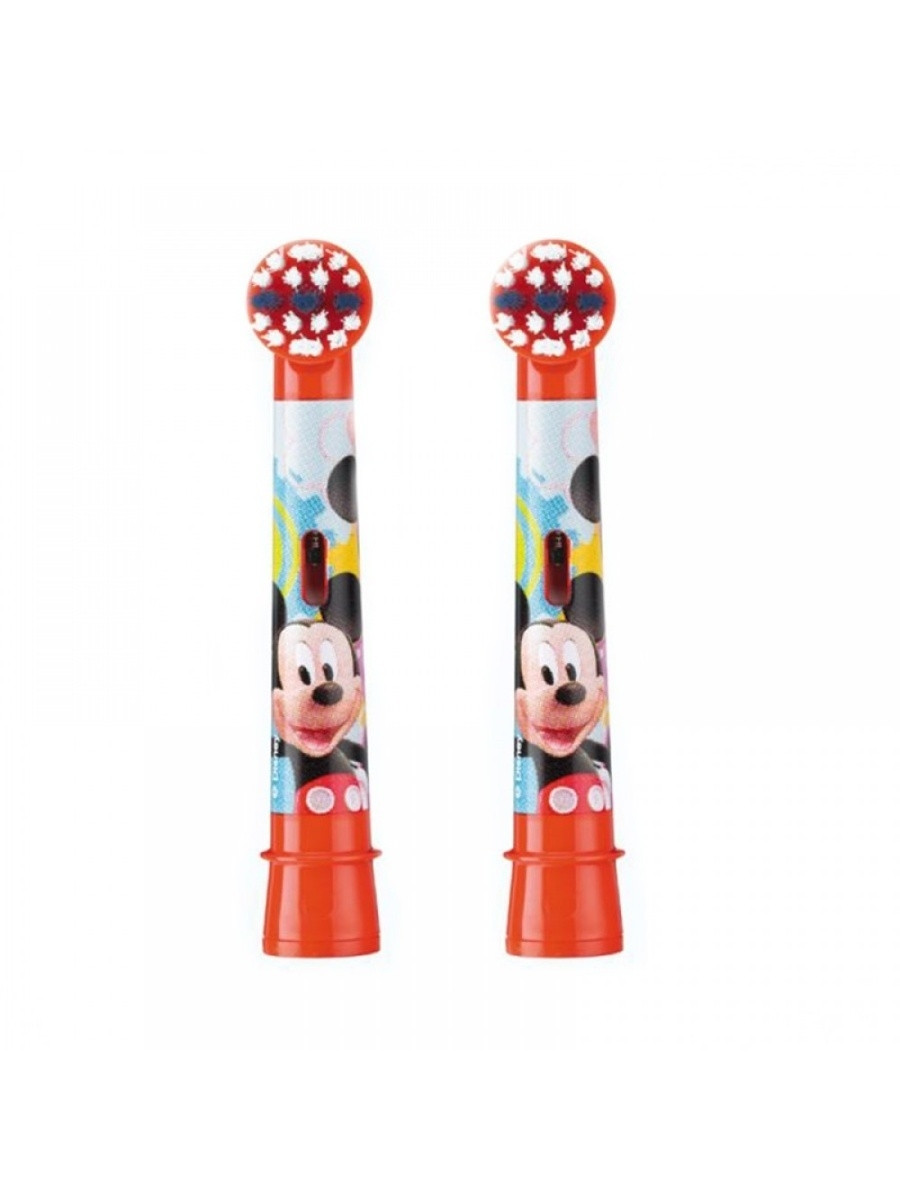 Насадка сменная для зубной щетки Braun Oral-B Stages Power EB10 Mickey Mouse (2 шт)