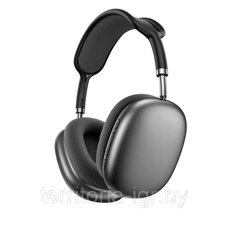 Беспроводная Bluetooth-гарнитура c микрофоном BO16 черный Borofone (Беспроводные наушники) - фото 2 - id-p180805087