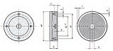 Электромагнитный патрон с постоянным электромагнитом Серия SAV 244.72, фото 2