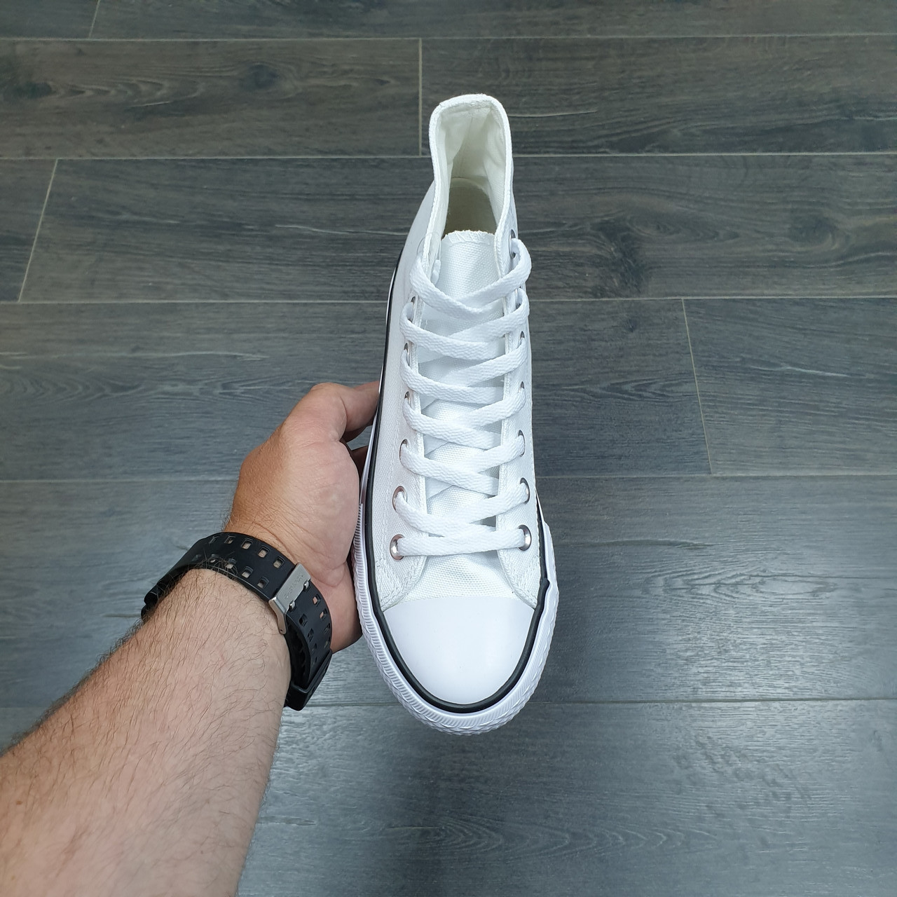 Кеды Converse Chuck Taylor All Star Platform Hi White - фото 4 - id-p180612878